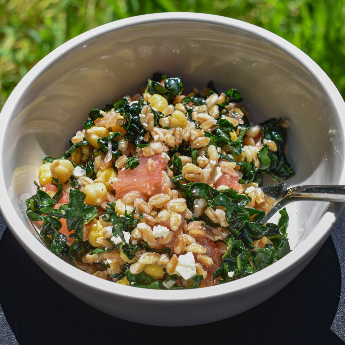 CITRUS CHICKPEA KALE&nbsp;BOWL