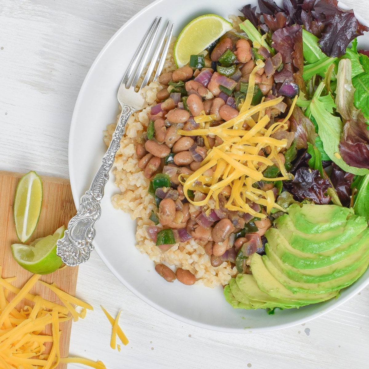 POBLANO PINTO BOWL