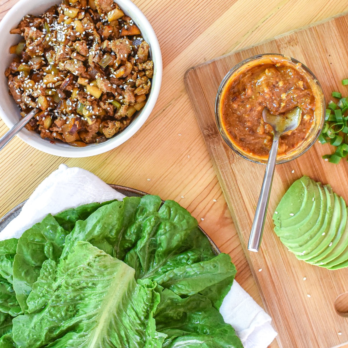 TURKEY + VEG LETTUCE&nbsp;WRAPS