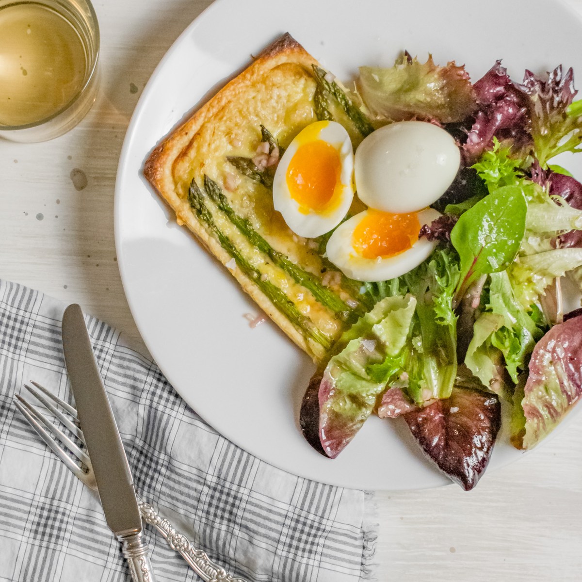ASPARAGUS TART SALAD