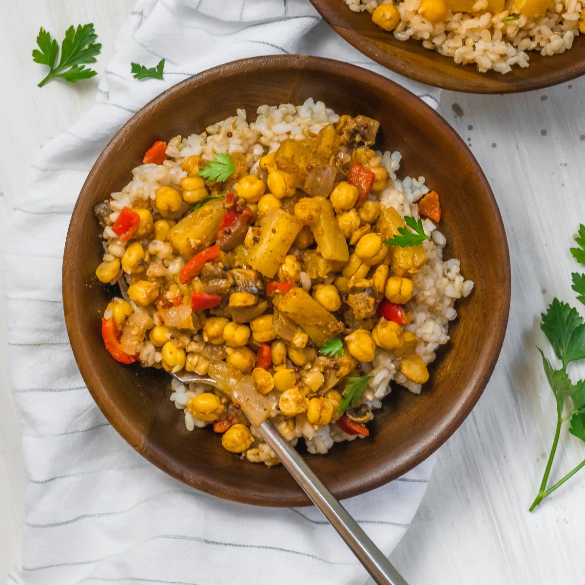 JAMAICAN JERK  CHICKPEAS