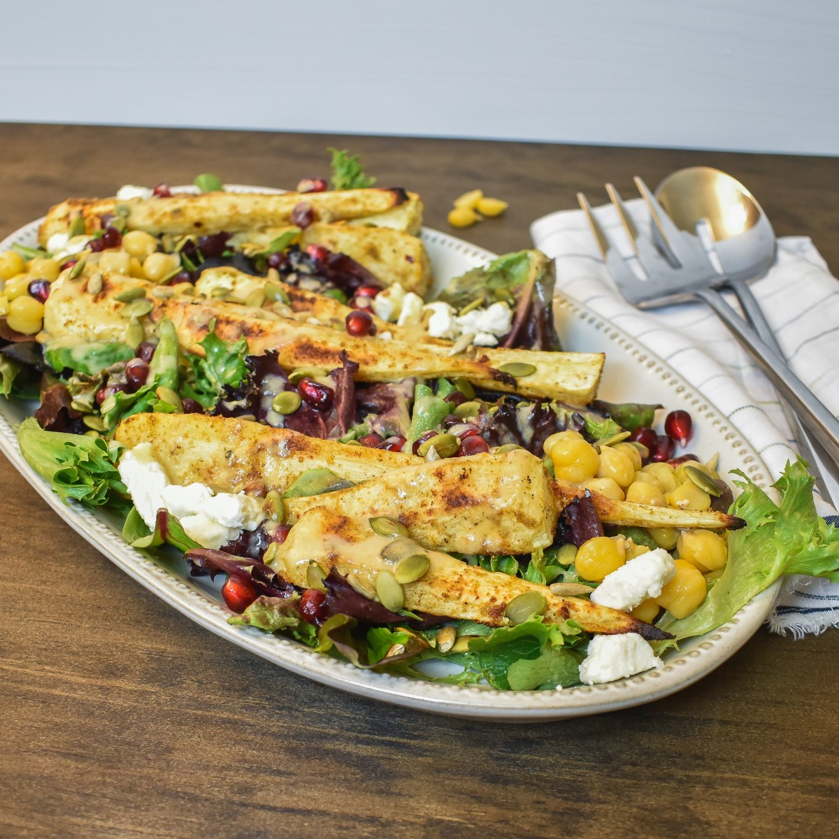 ROASTED PARSNIP SALAD