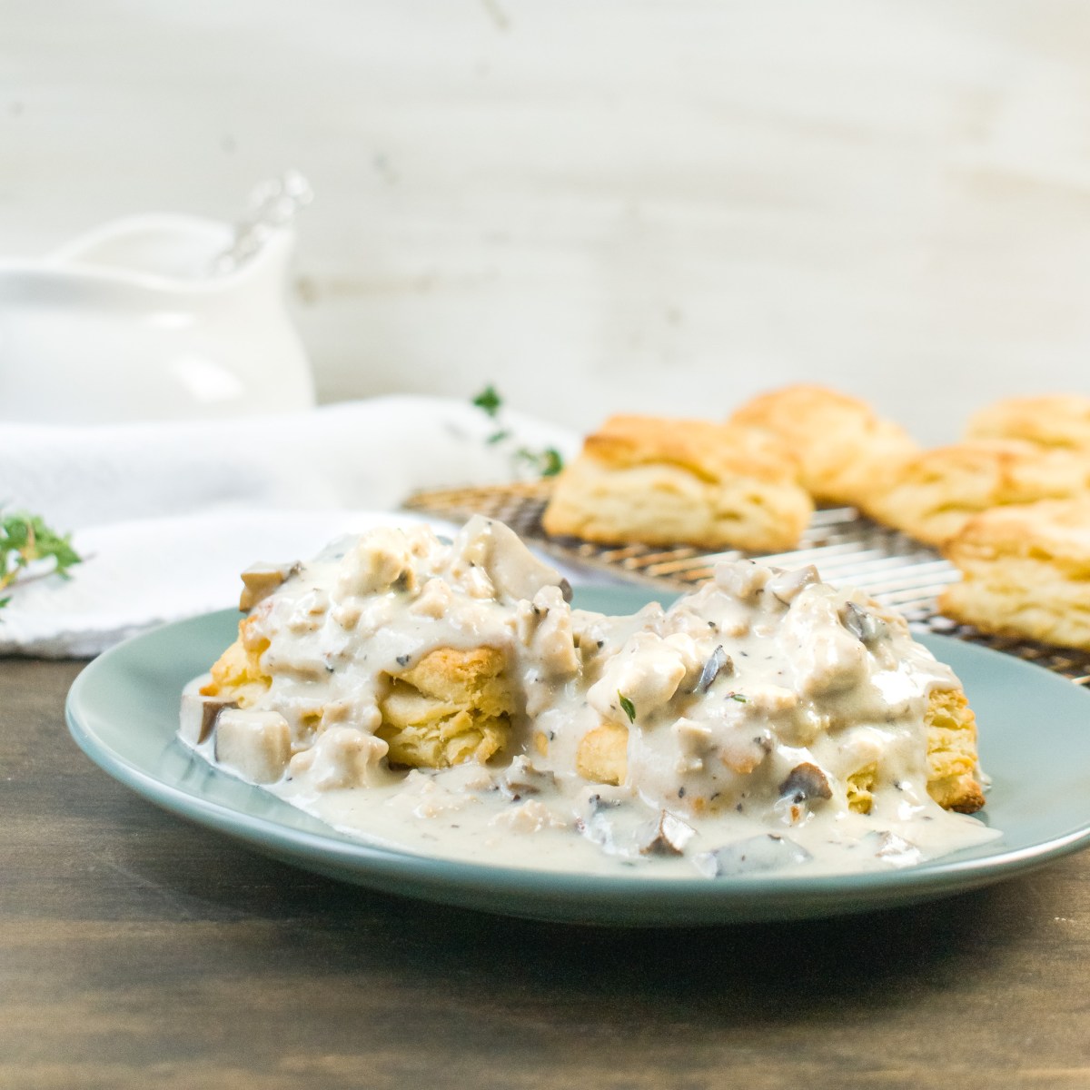 CHICKEN + SHROOM BREAKFAST&nbsp;GRAVY