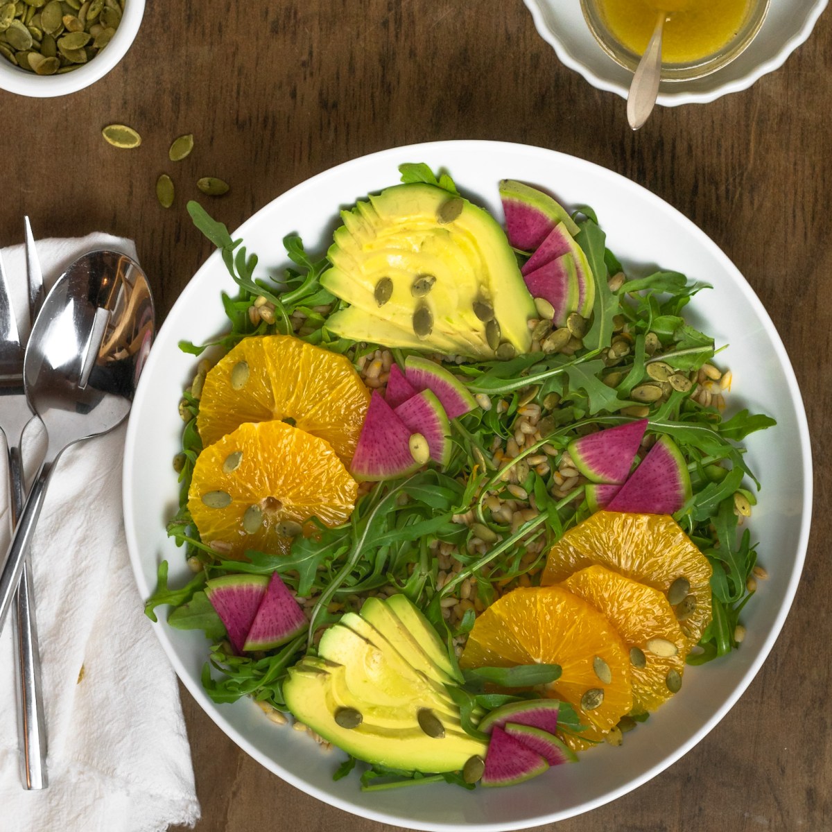 ORANGE + AVOCADO&nbsp;SALAD
