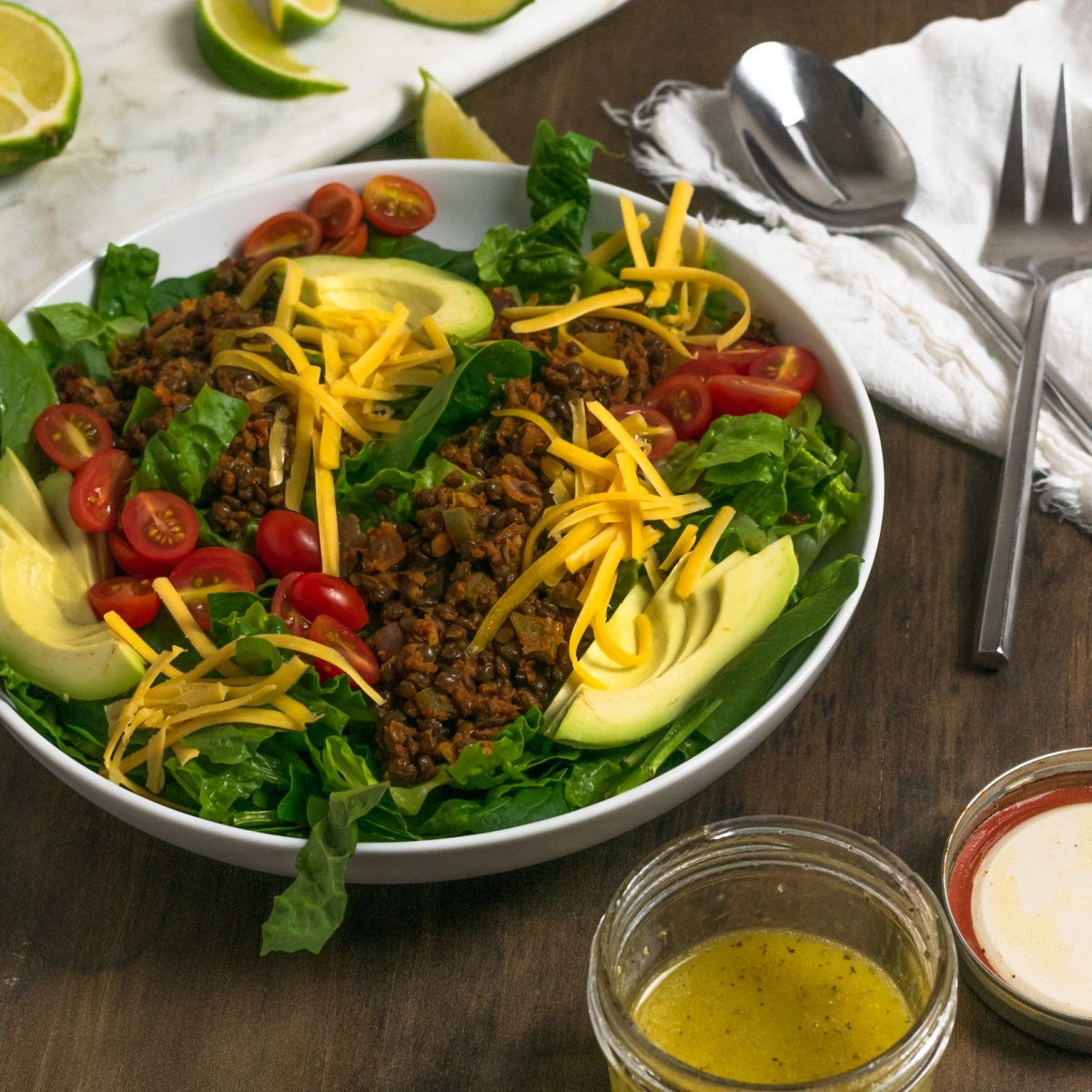 LENTIL TACO SALAD