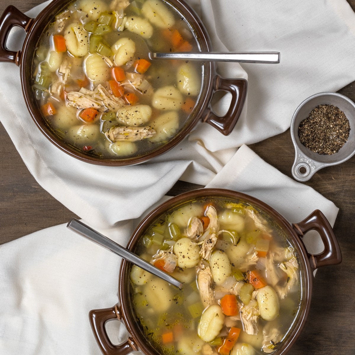 CHICKEN + GNOCCHI&nbsp;SOUP
