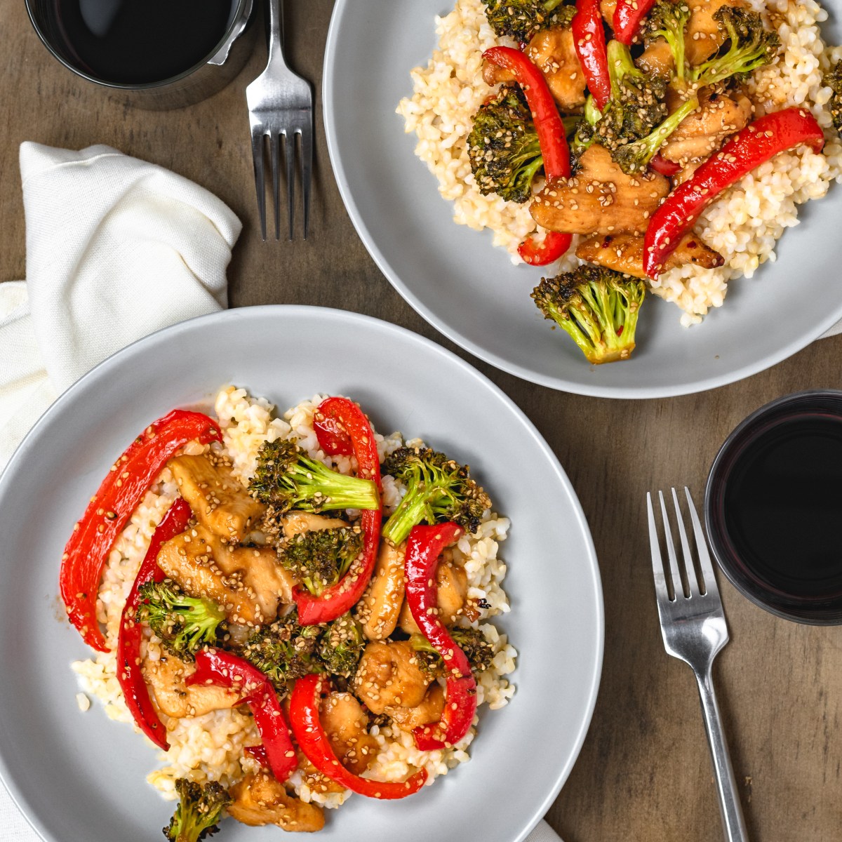 SHEETPAN SESAME CHICKEN +&nbsp;BROCCOLI