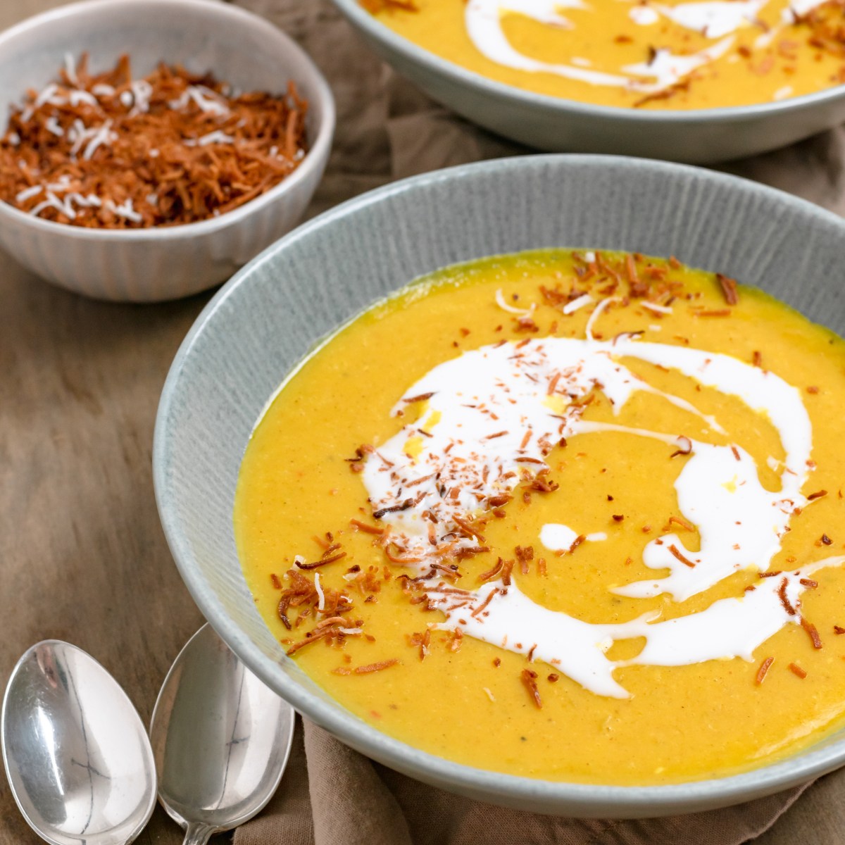 COCONUT CURRY BUTTERNUT&nbsp;SOUP