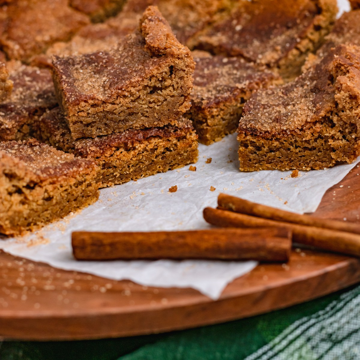 BROWN BUTTER SNICKERDOODLE&nbsp;BLONDIES