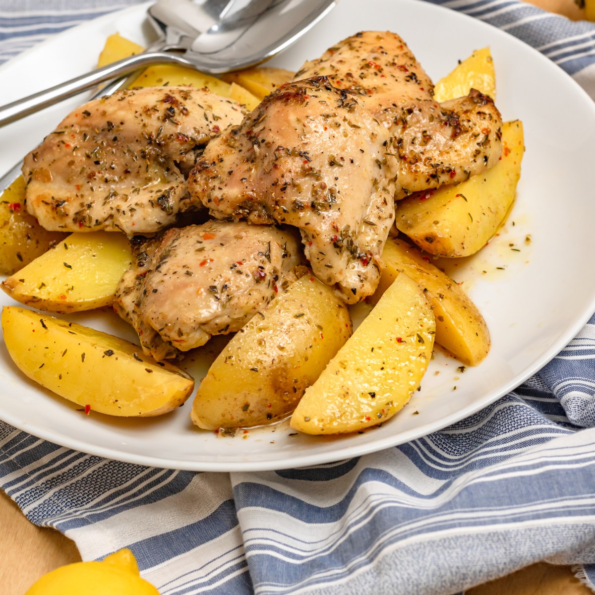 GREEK LEMON CHICKEN +&nbsp;POTATOES