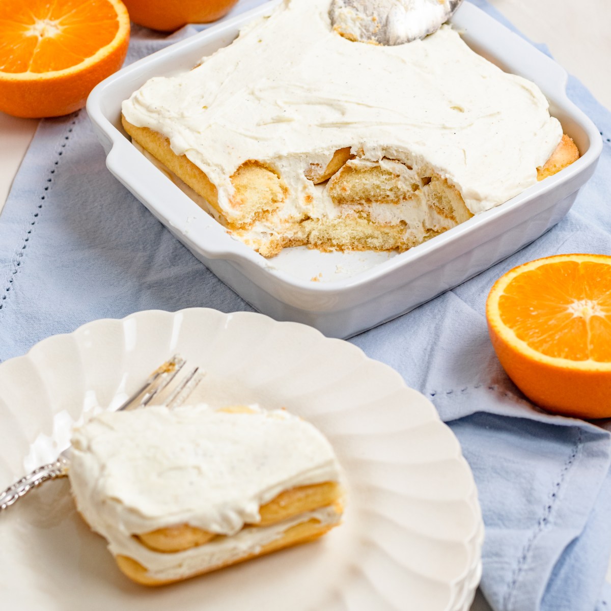 ORANGE CARDAMOM TIRAMISU