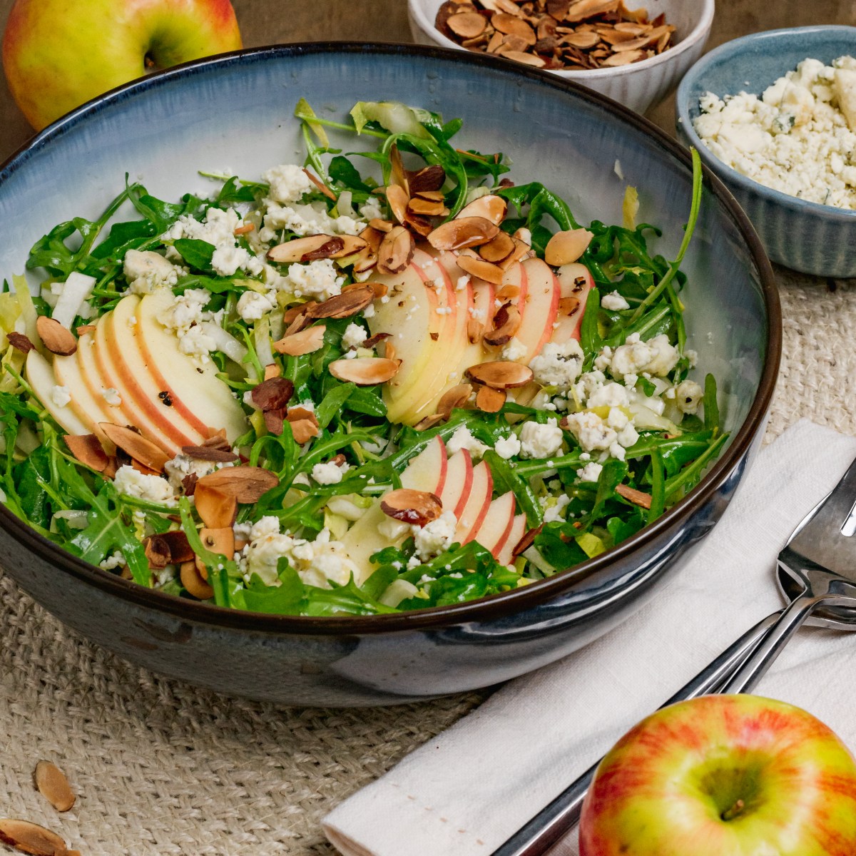 WINTER APPLE + ENDIVE&nbsp;SALAD