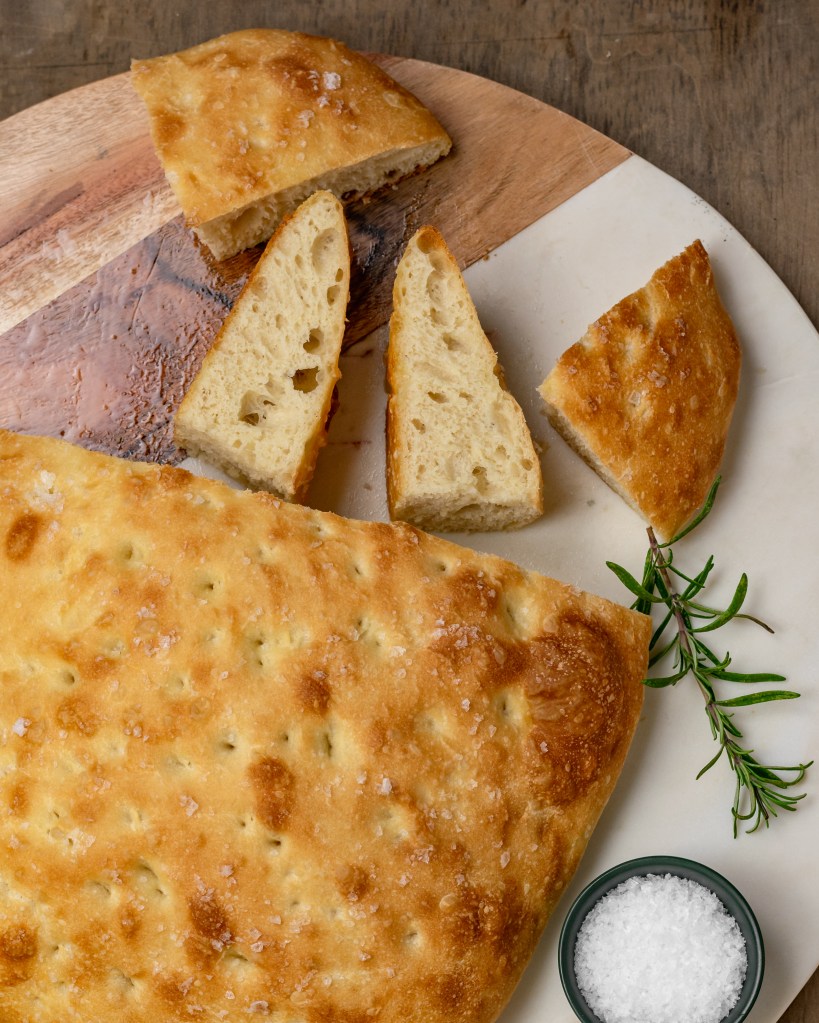 Rosemary and Sea Salt Focaccia