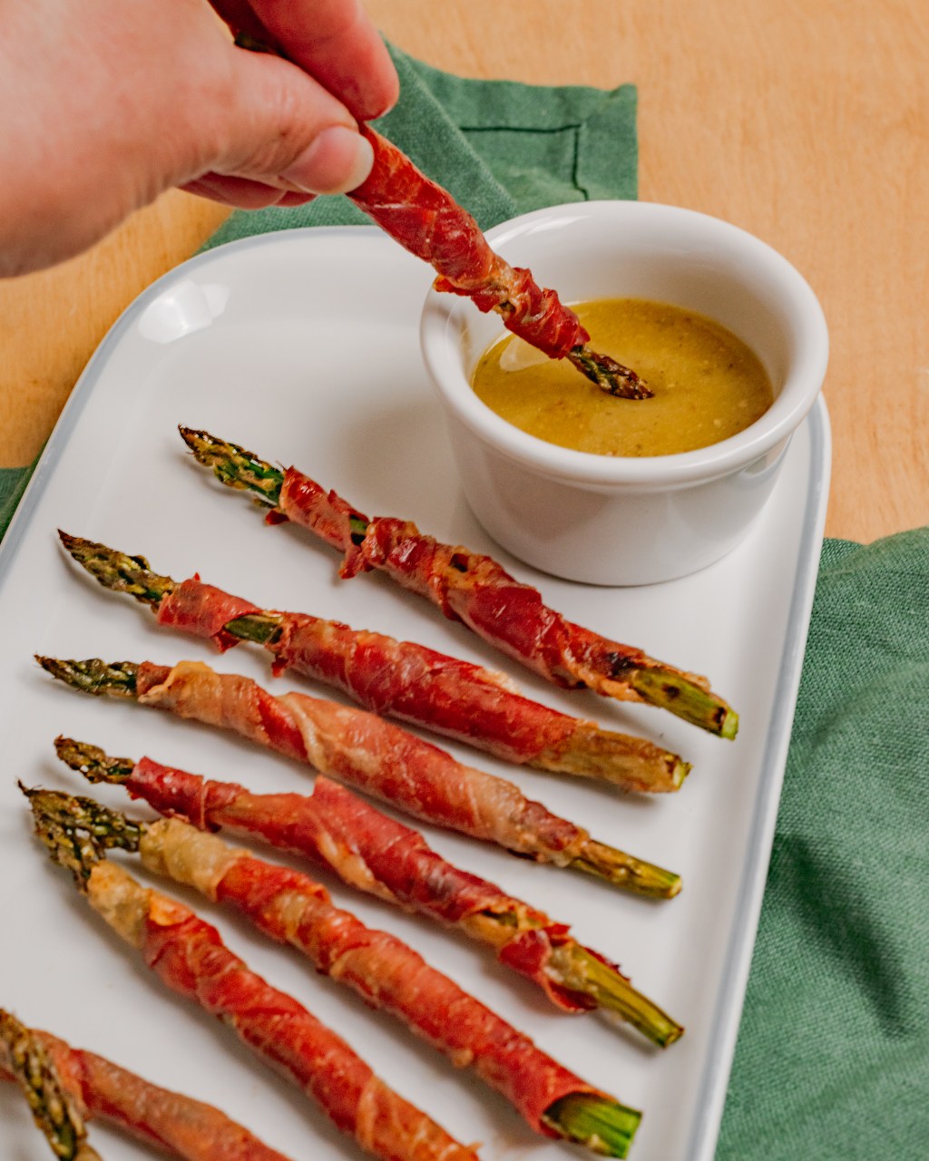 Prosciutto Wrapped Asparagus