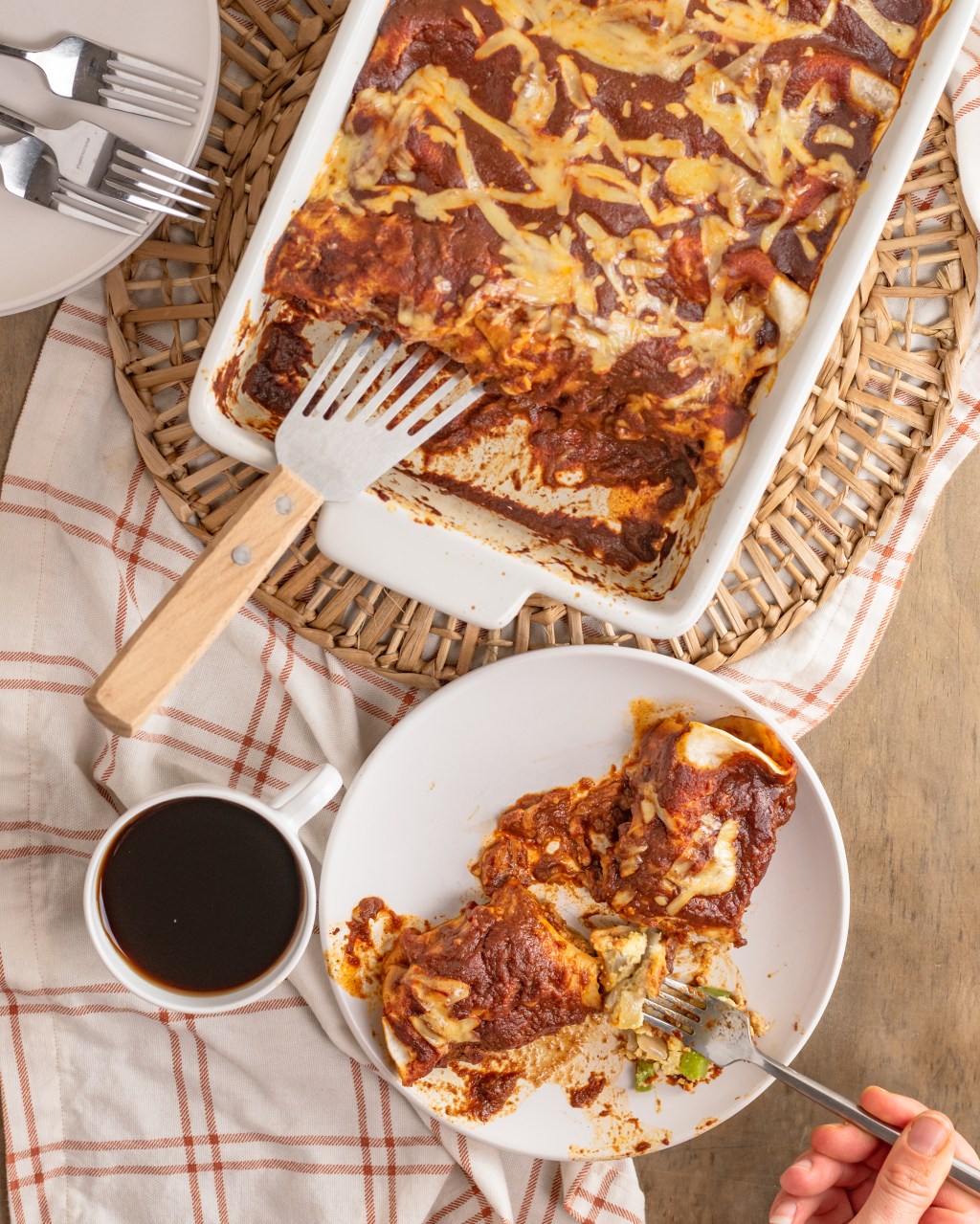 BREAKFAST ENCHILADAS