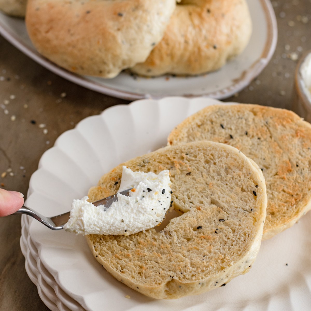 MESS FREE EVERYTHING&nbsp;BAGELS